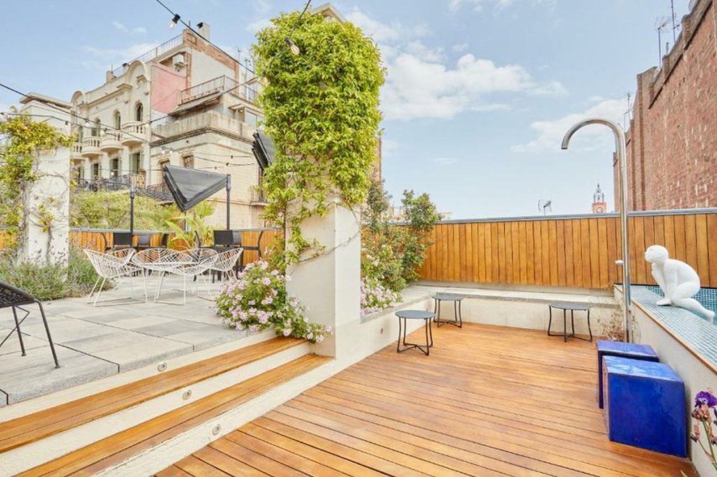 Rooftop terrace of La Casa del Sol